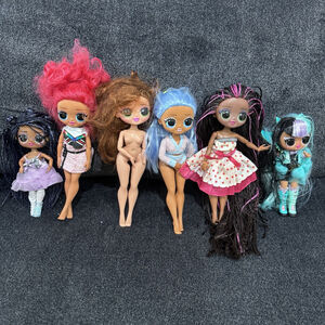 OMG Lol Surprise Lot Of 6 Dolls Figures